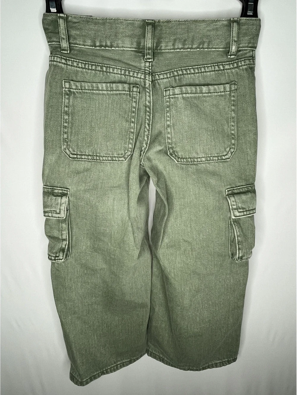 NWT Children's Place Girl's Green/Baggy Cargo Pants Size 5